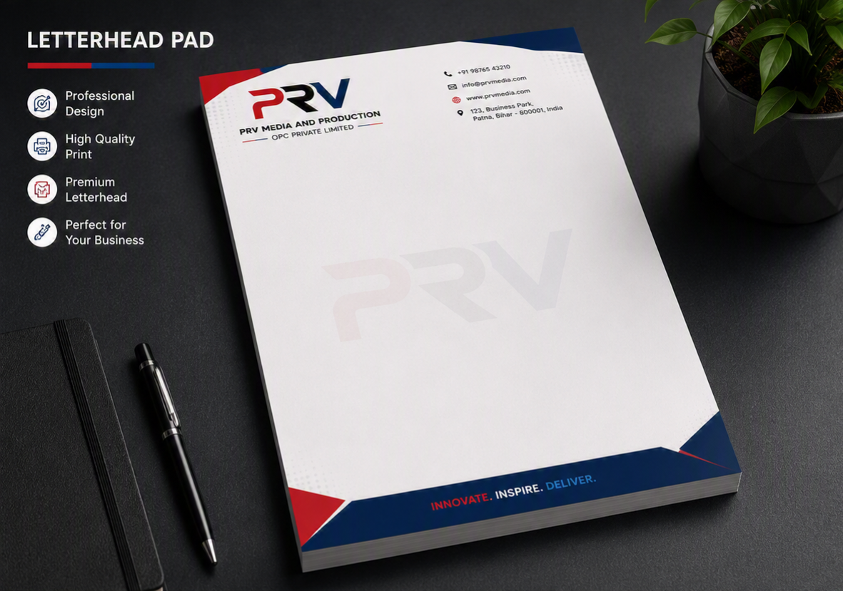 Custom Letterhead Pads